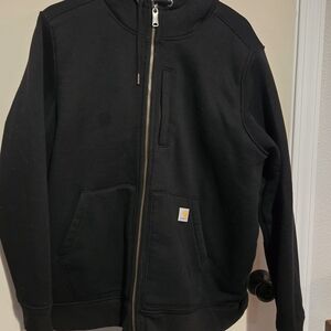 Carhartt Black Full-Zip Hoodie